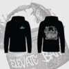 ELEVATE BAITS KETTLE HOODIE - BLACK SMOKE